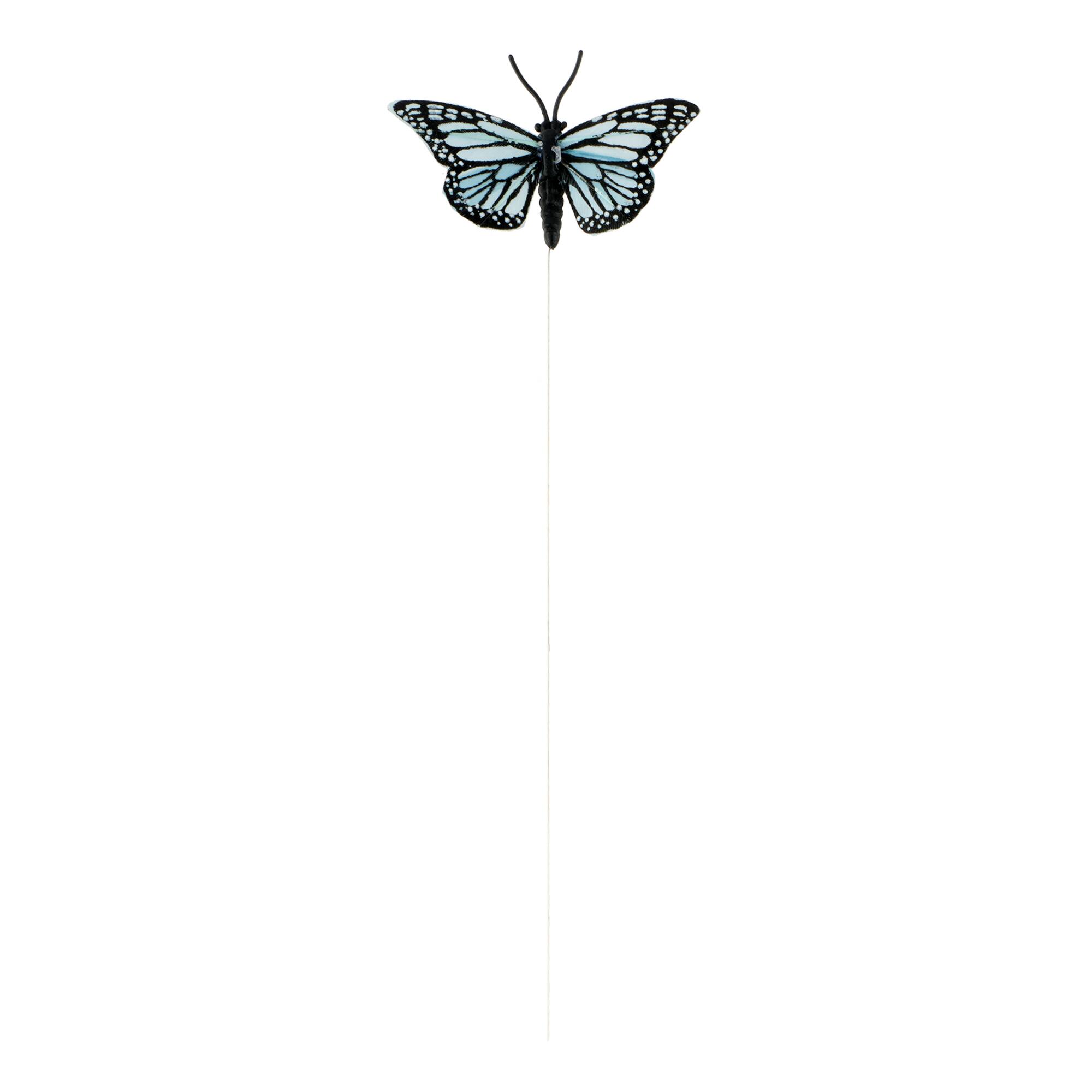 Purple & Blue Feather Butterflies